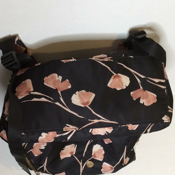 A New Day Black/Pink Flower Backpack - Picture 12 of 12
